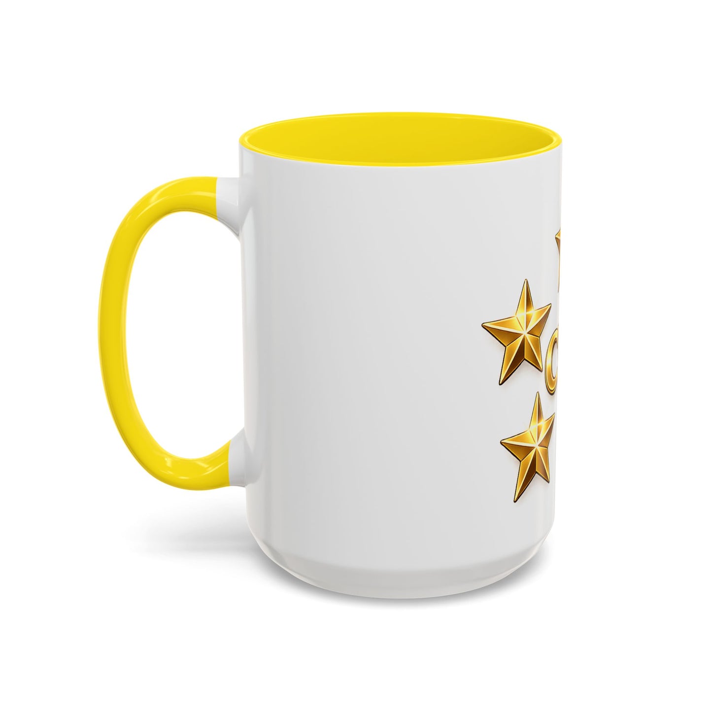 CVE Gold Star Coffee Mug — 11/15oz Accent Ceramic Mug