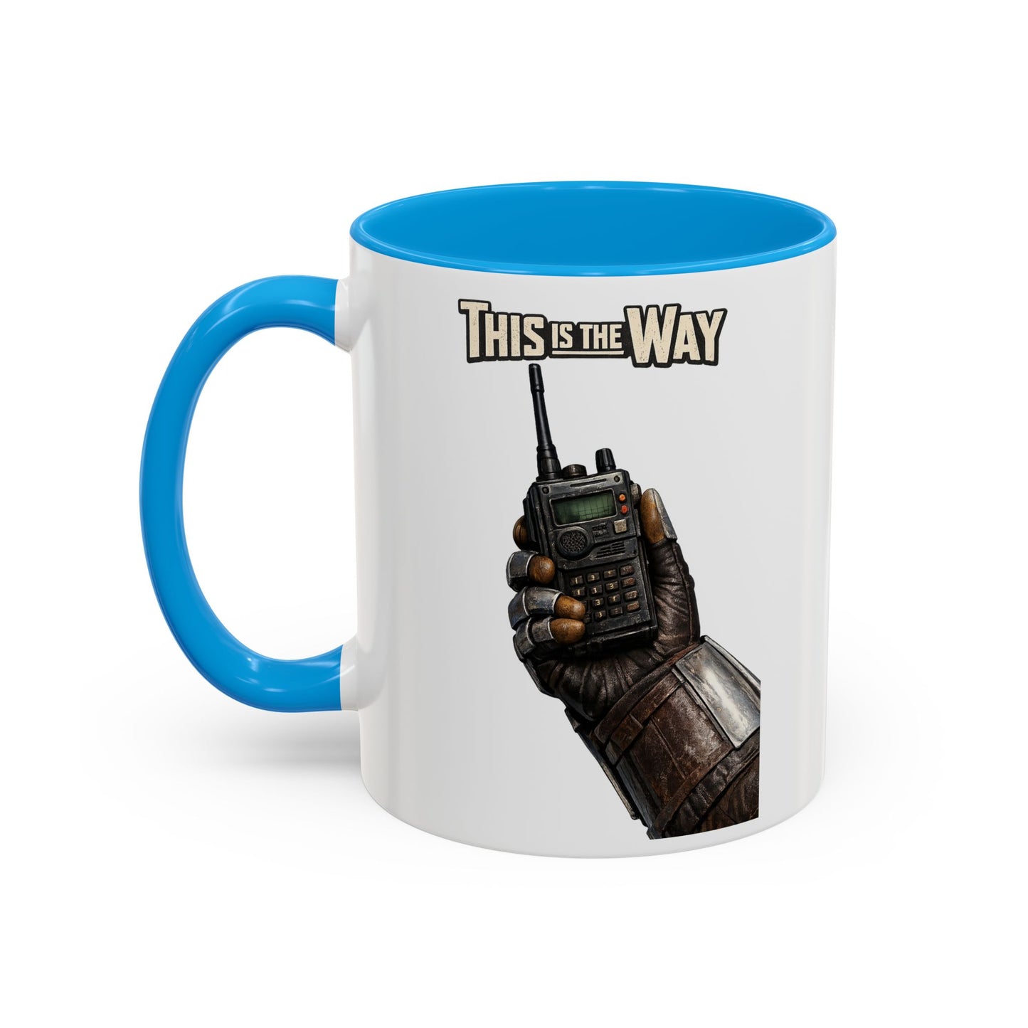This Is The Way Mug — Mandalorian Radio Hand Coffee Cup (11oz & 15oz)