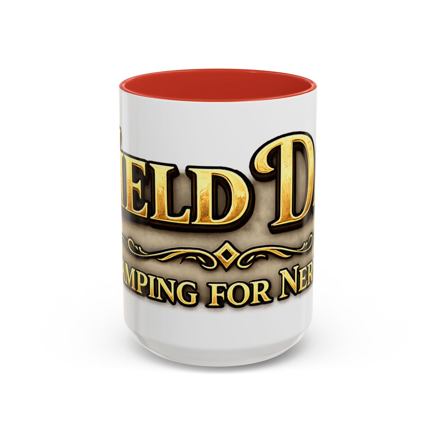 Field Day Coffee Mug — Funny ‘Camping for Nerds’ Gamer & Fantasy Fan Gift (11/15oz Accent Mug)