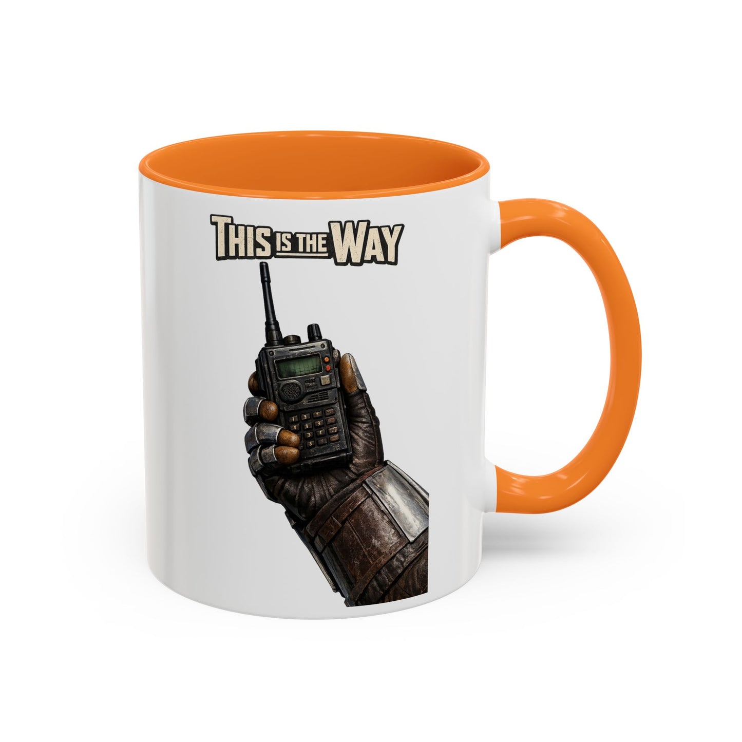 This Is The Way Mug — Mandalorian Radio Hand Coffee Cup (11oz & 15oz)