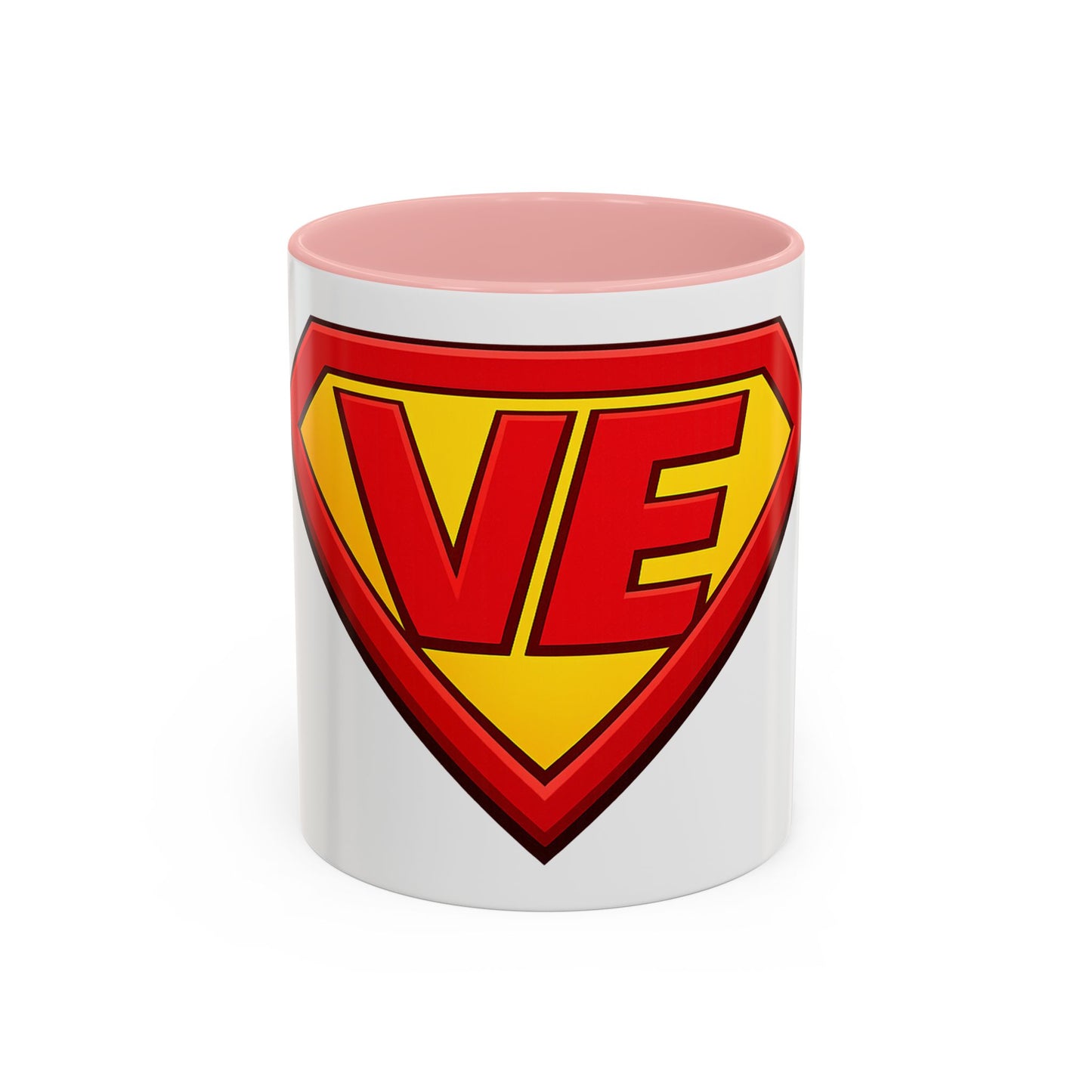 Volunteer Examiner Coffee Mug — Retro Superhero Design (11/15oz)