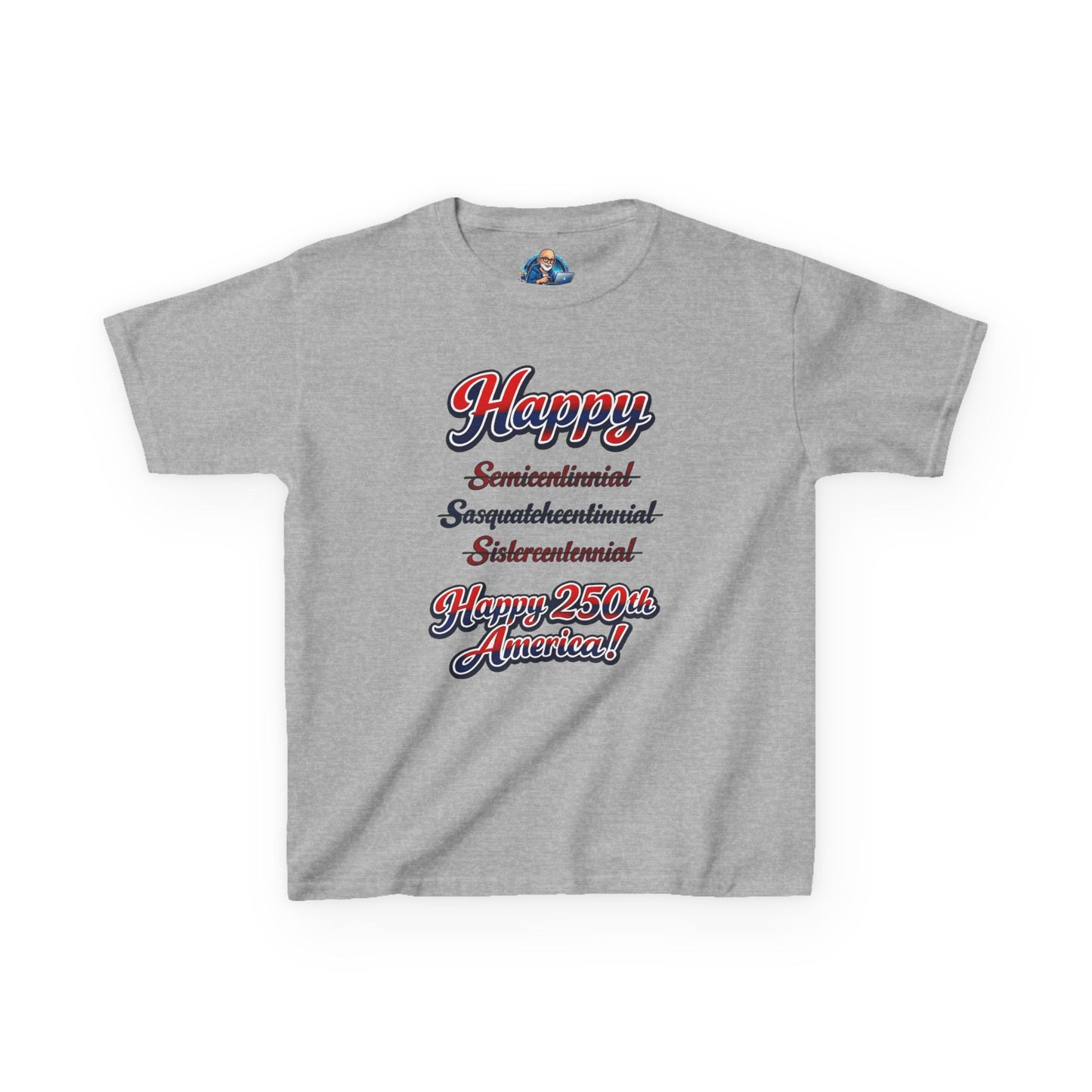 Kids Tee — Bold 250th Celebration Tee-Shirt
