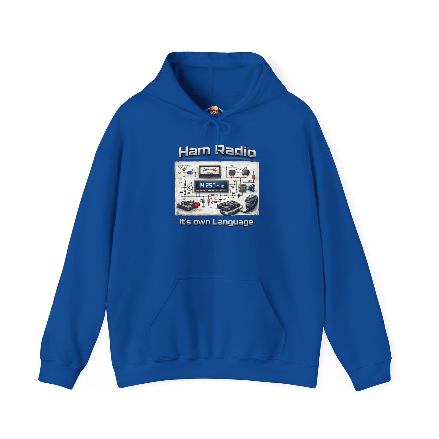 "Ham Radio: It's Our Language" Pullover for Amateur Radio Enthusiasts