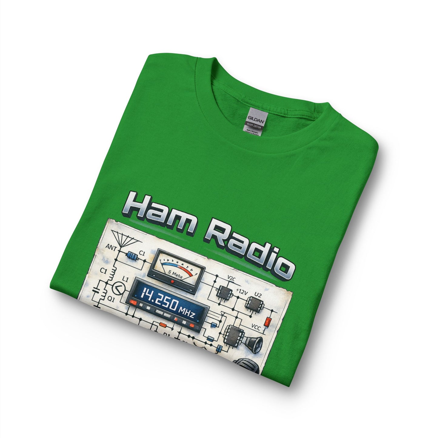 Ham Radio Long Sleeve Tee — “Ham Radio It’s own Language” Amateur Radio Shirt