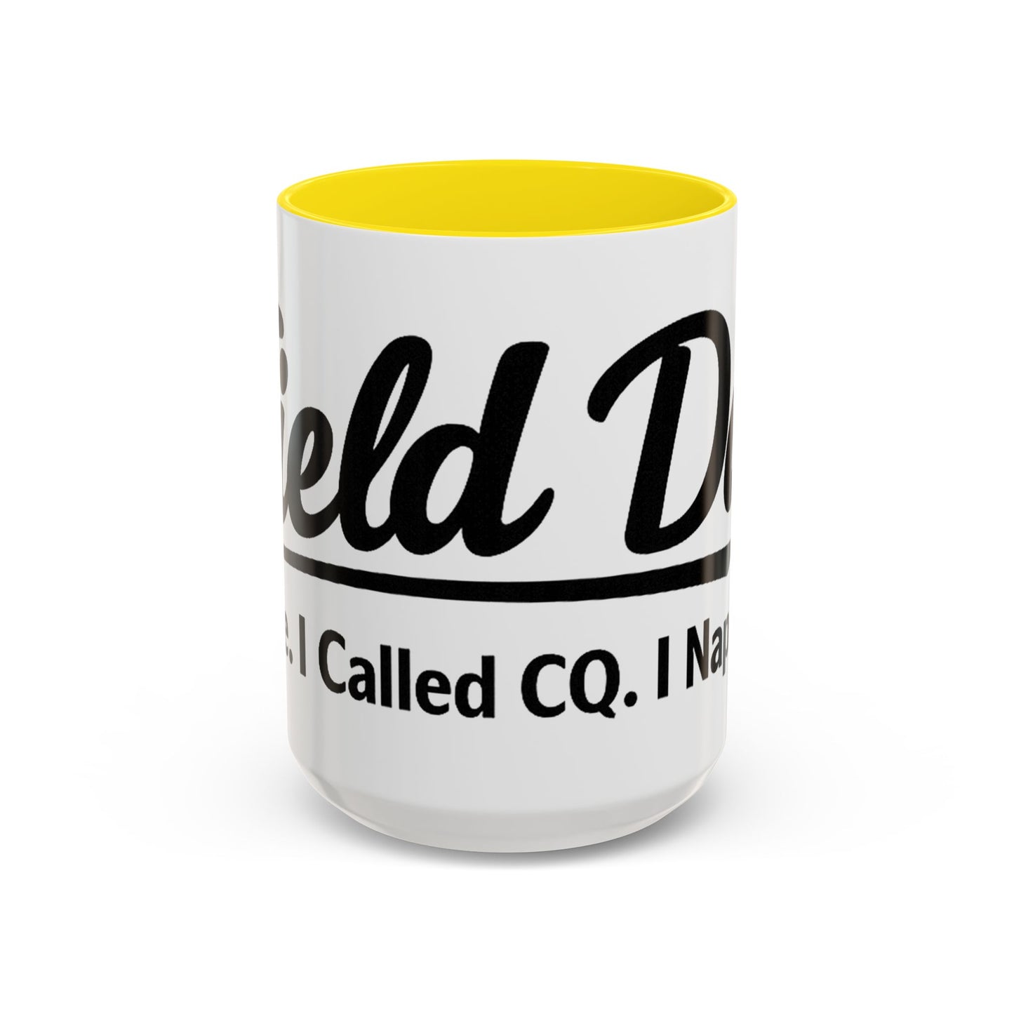 Mug —Field Day: I Came, ICalled CQ, I Napped (Funny Ham Radiol Humor Accent Coffee Mug)