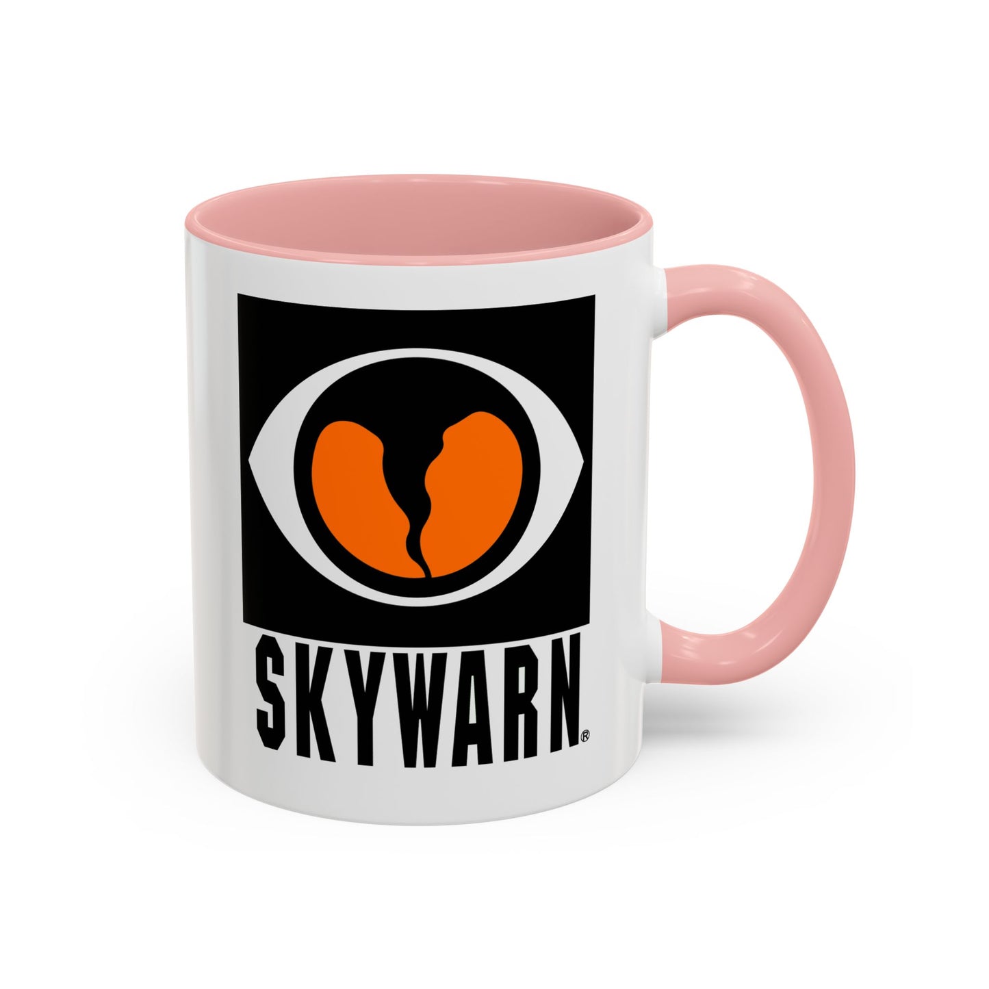 Skywarn Logo Accent Coffee Mug – Storm Spotter Weather Enthusiast Gift 11oz or 15oz