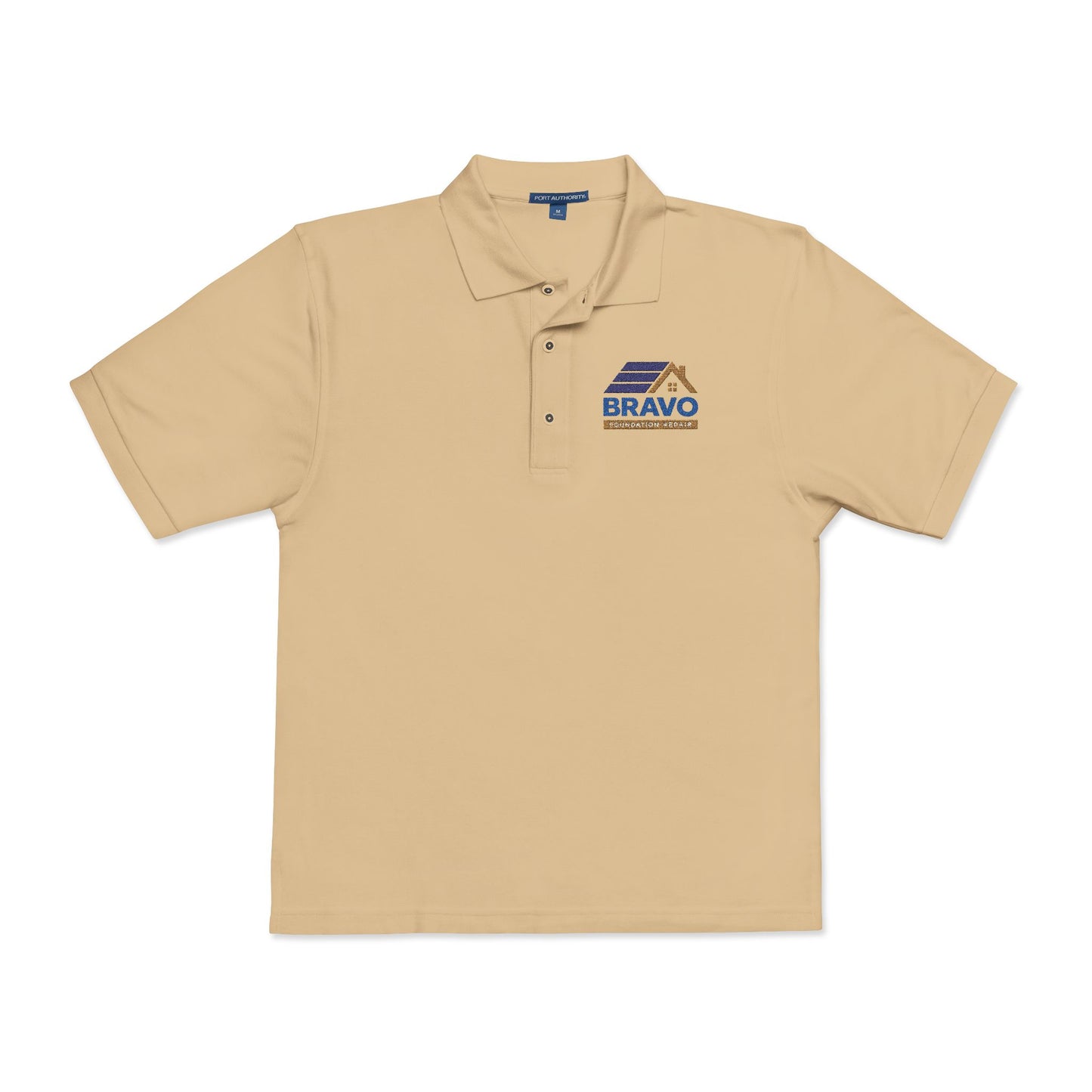 Bravo Construction Embroidered Polo Shirt