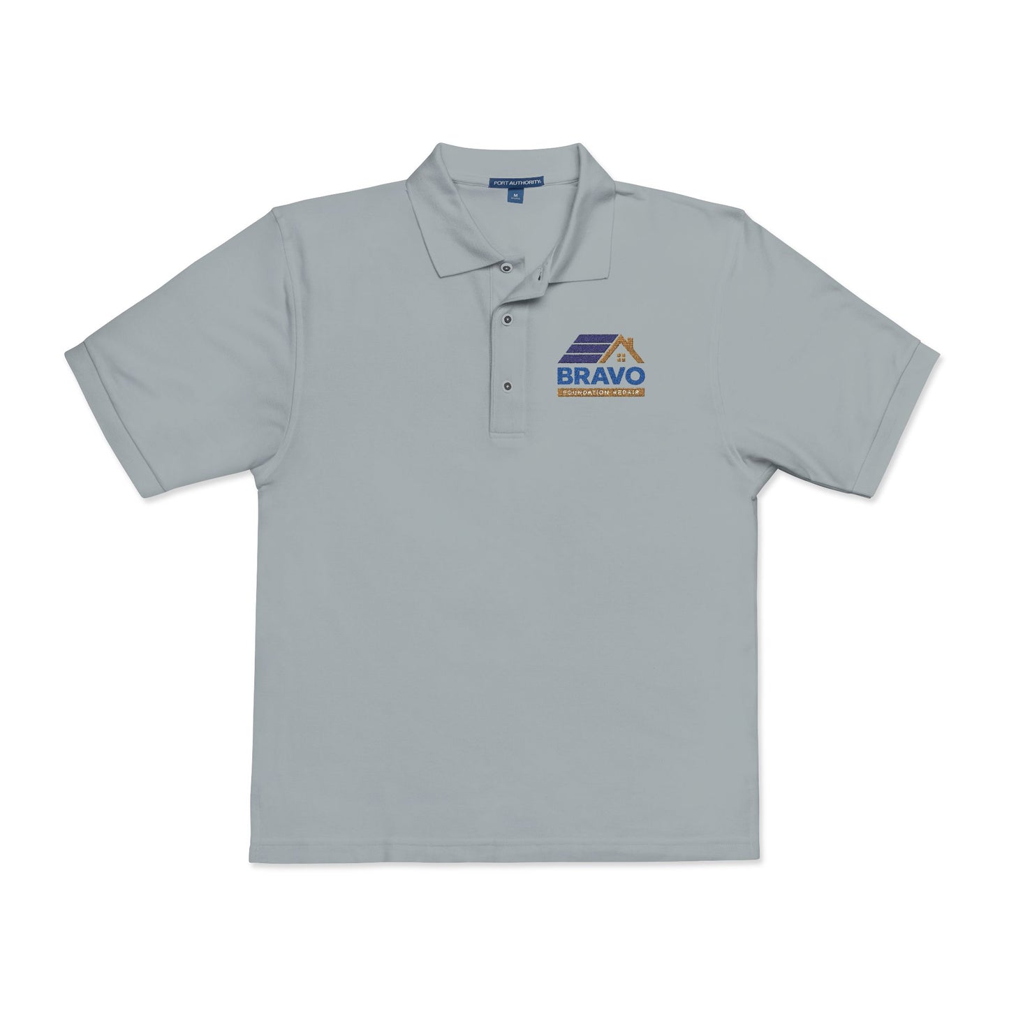 Bravo Construction Embroidered Polo Shirt