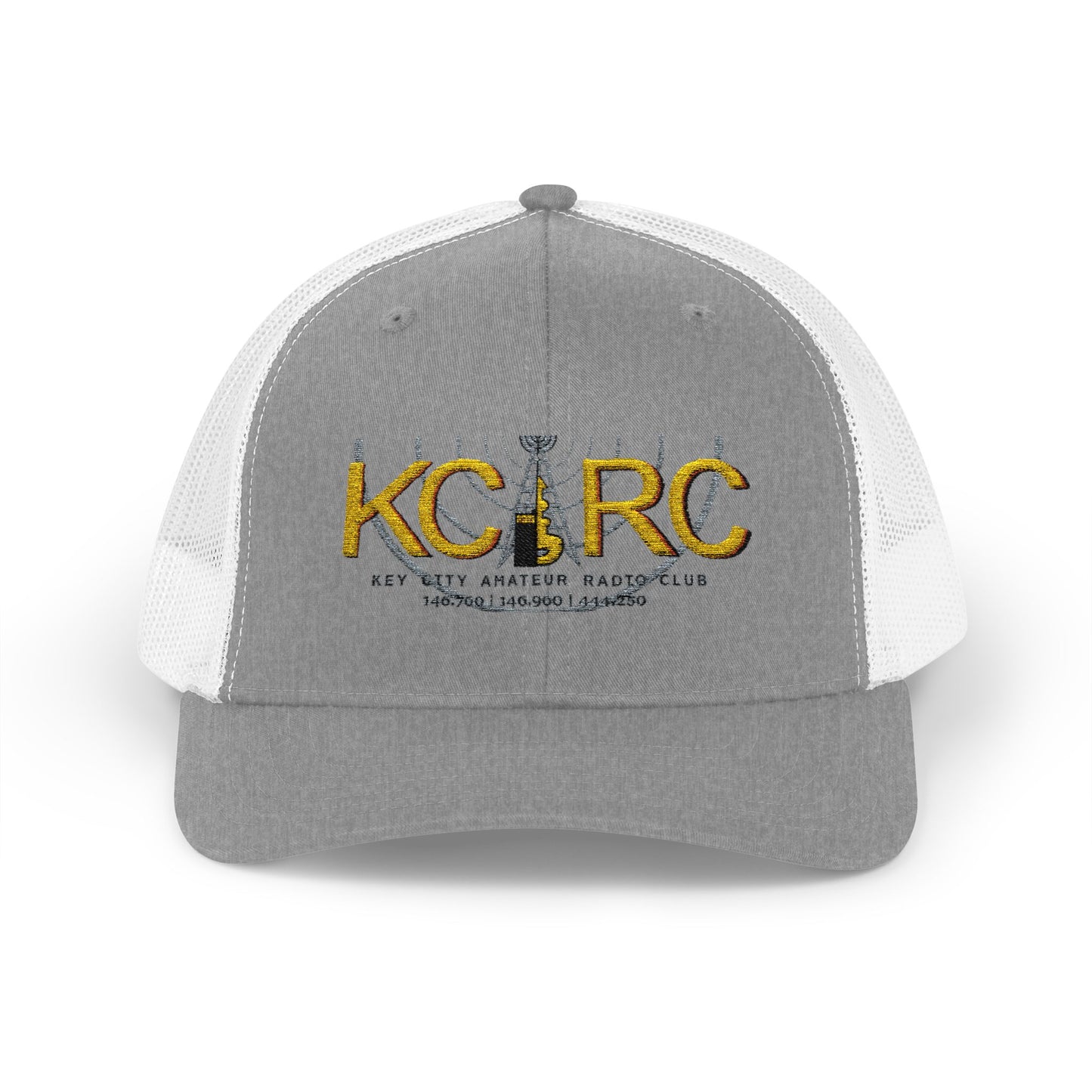 KCARC Embroidered Trucker Hat — Key City Amateur Radio Club Snapback