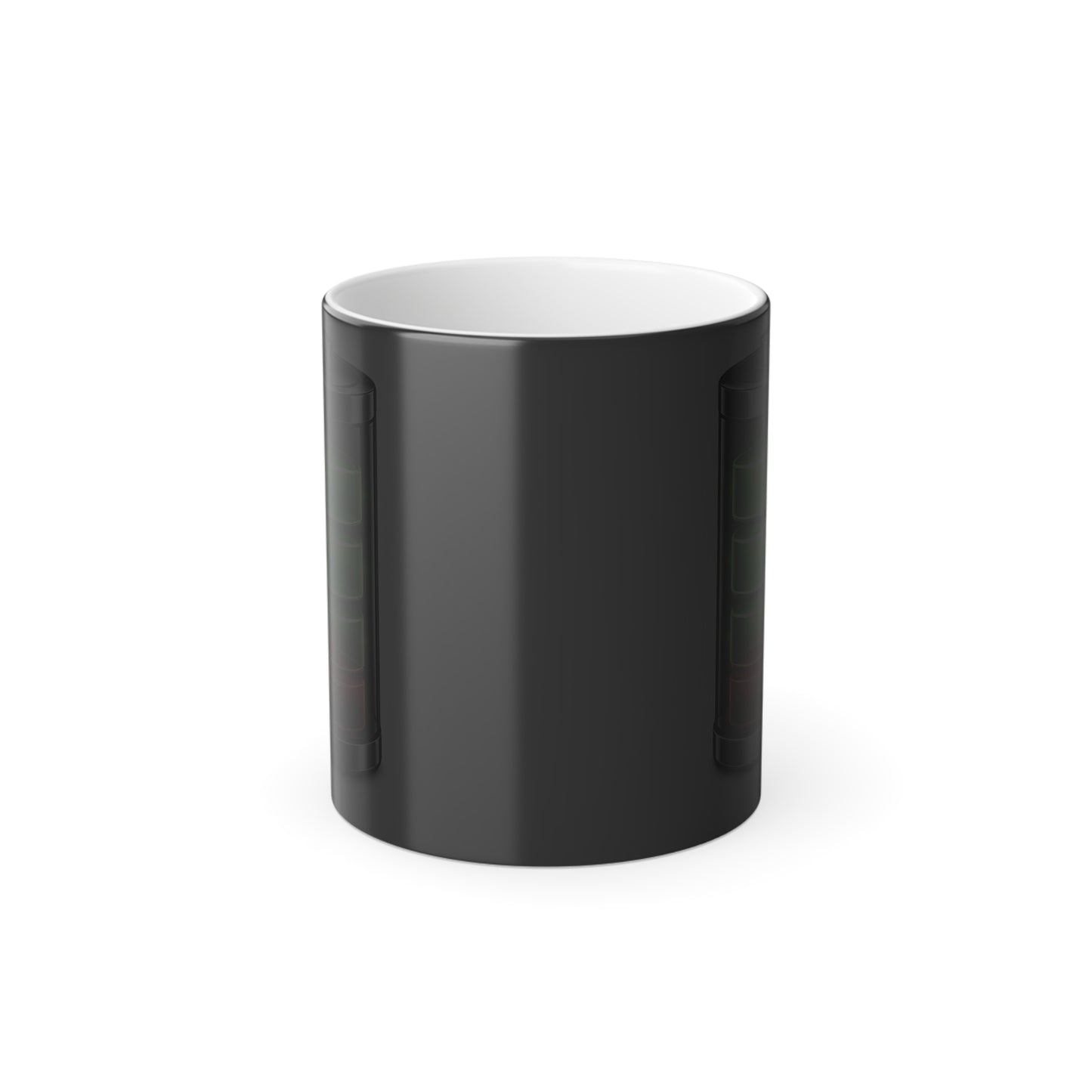 Color-Changing Battery Level Mug — 11oz Heat Sensitive Coffee Cup