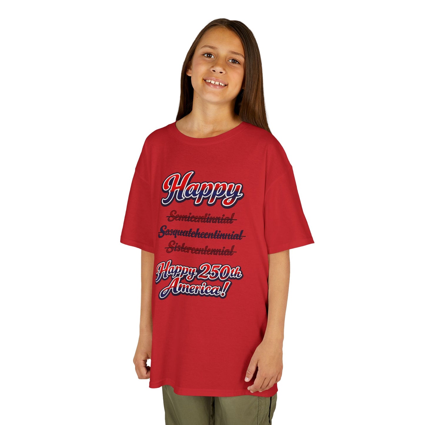 Kids Tee — Bold 250th Celebration Tee-Shirt