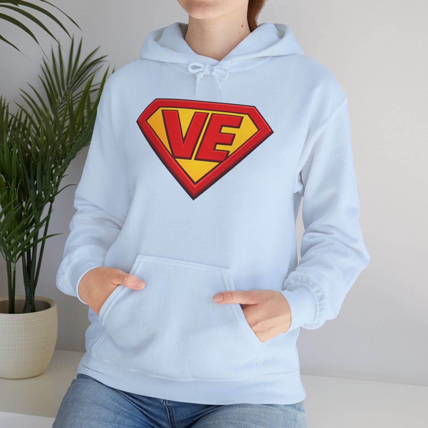 Volunteer Examiner Superhero Logo Hoodie