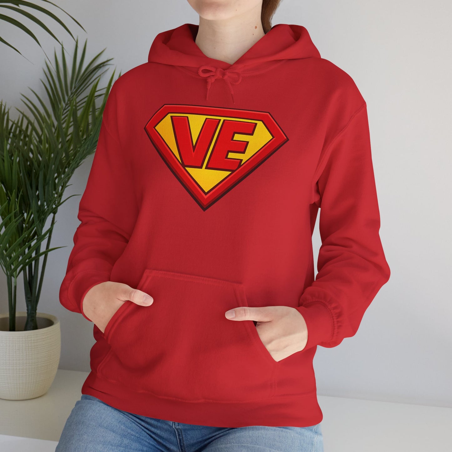 Volunteer Examiner Superhero Logo Hoodie