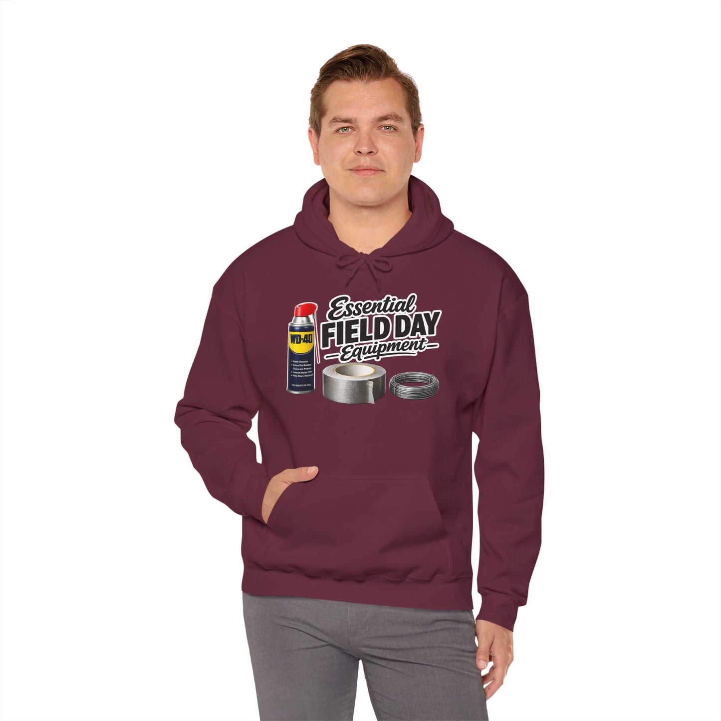 Essential Field Day Equipment Hoodie — Funny Field Day Sweatshirt