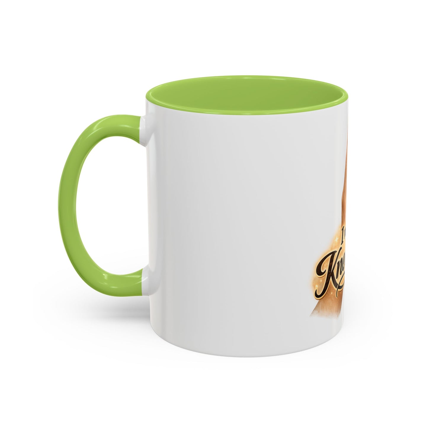 I Need My Knee Time Prayer Coffee Mug — Religious Prayer Hands Accent Mug