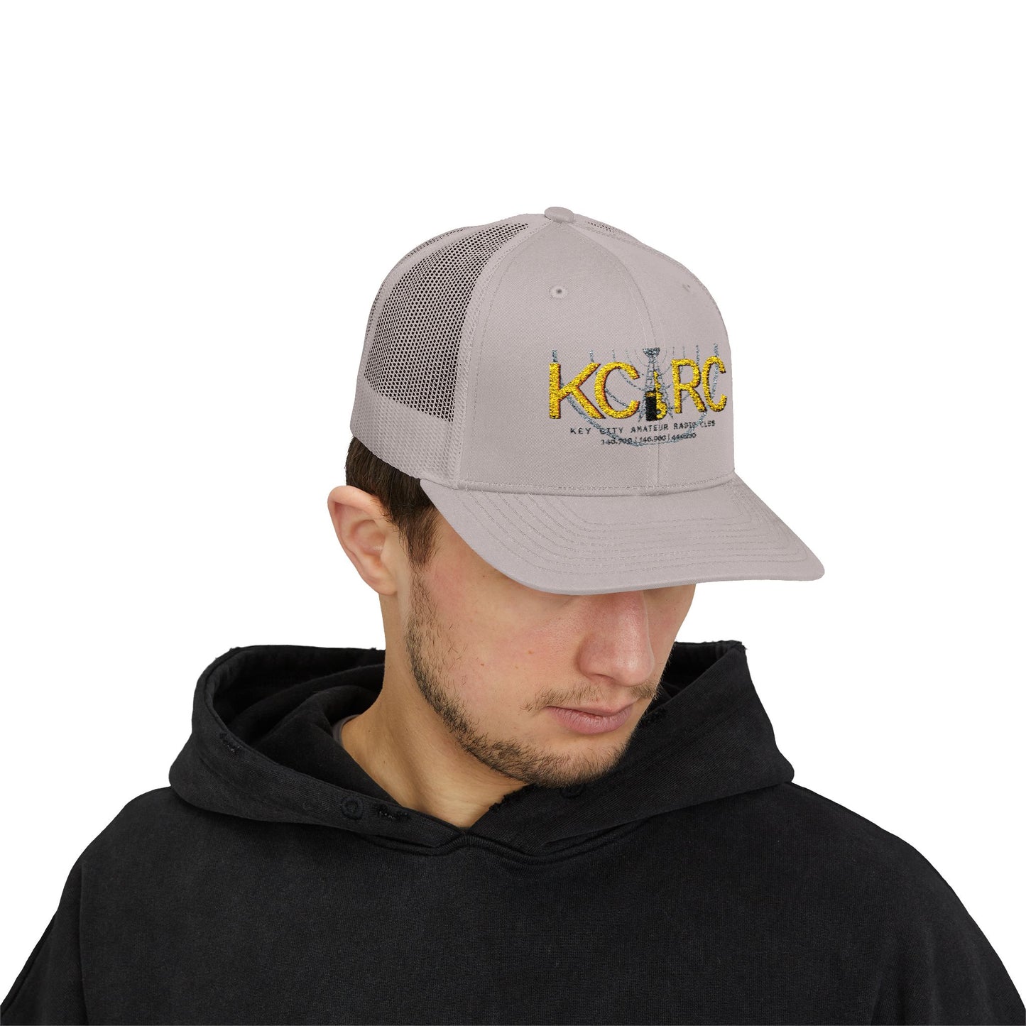 KCARC Embroidered Trucker Hat — Key City Amateur Radio Club Snapback