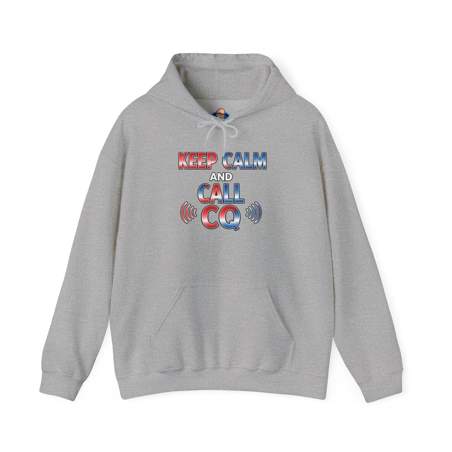 Keep Calm and Call CQ Hoodie — Amateur Radio Ham Radio Pullover