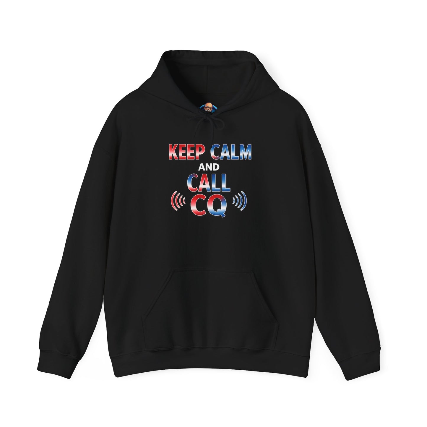Keep Calm and Call CQ Hoodie — Amateur Radio Ham Radio Pullover