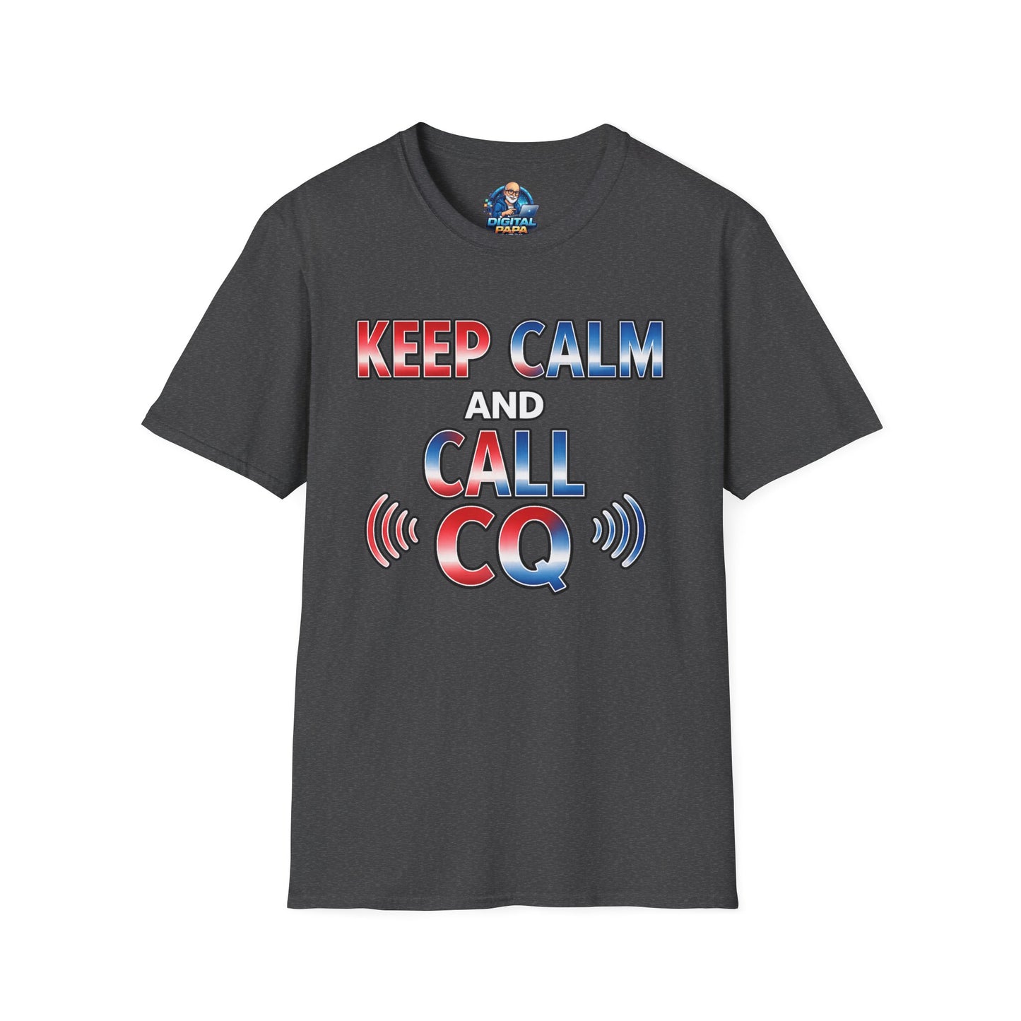 Keep Calm and Call CQ T-Shirt – Amateur Radio / Ham Operator Tee