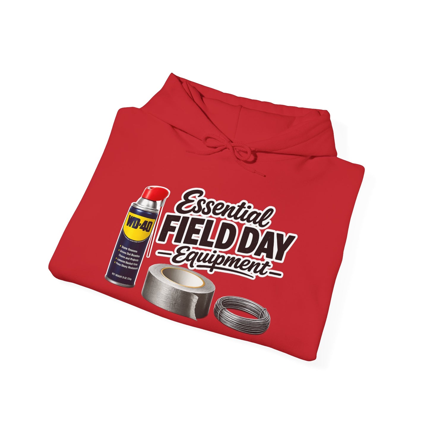 Essential Field Day Equipment Hoodie — Funny Field Day Sweatshirt