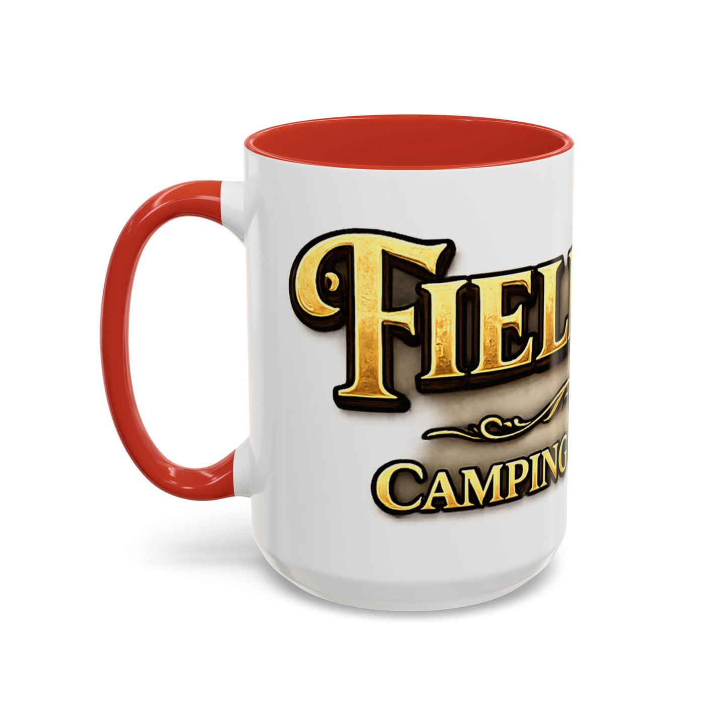 Field Day Coffee Mug — Funny ‘Camping for Nerds’ Gamer & Fantasy Fan Gift (11/15oz Accent Mug)