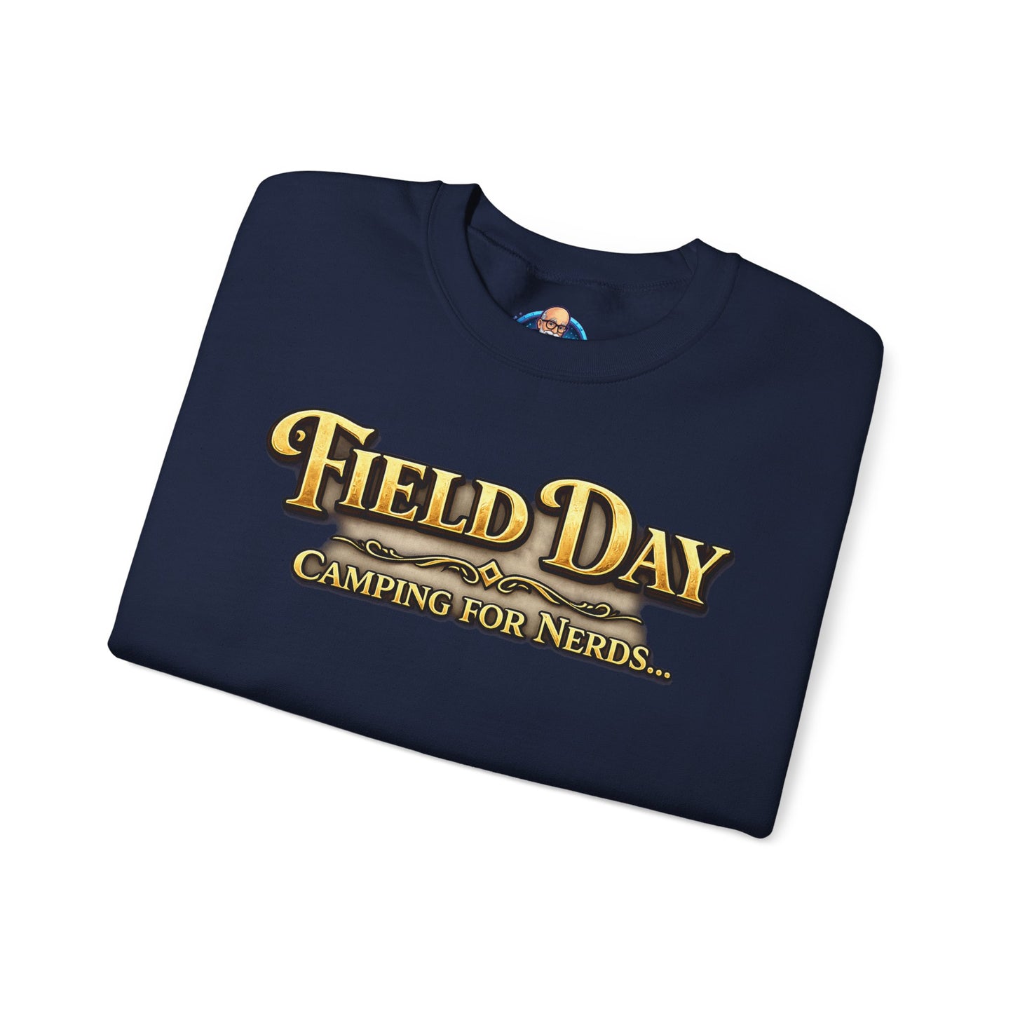 "Field Day: Camping for Nerds" Vintage Logo