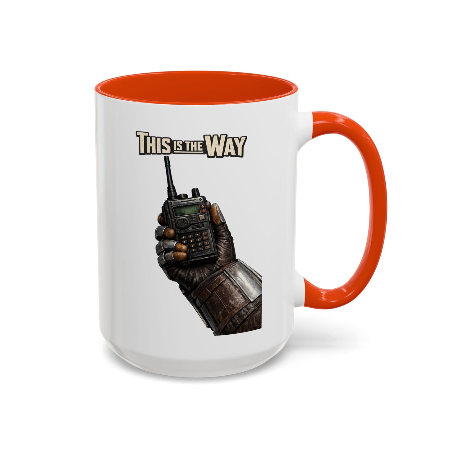 This Is The Way Mug — Mandalorian Radio Hand Coffee Cup (11oz & 15oz)