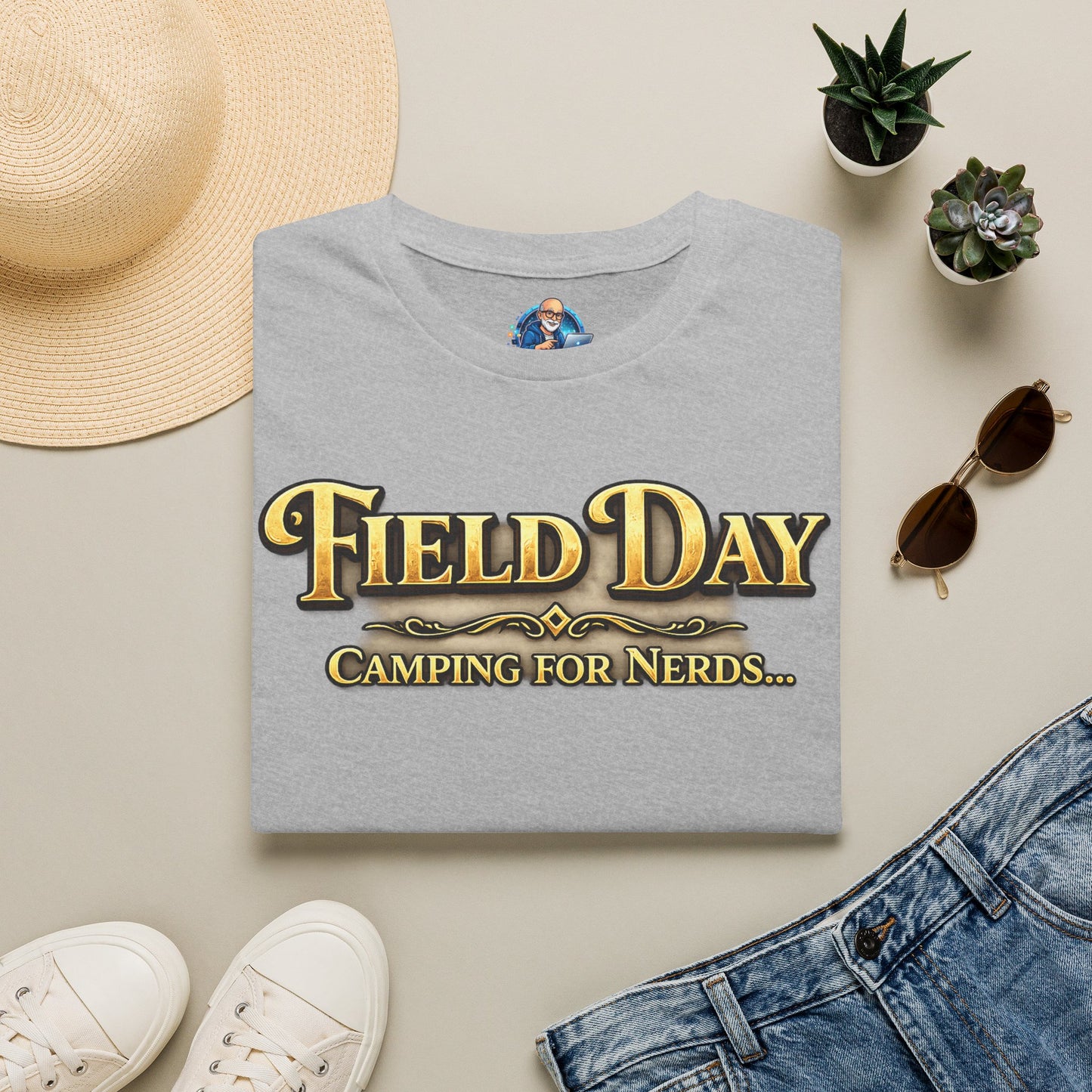 Field Day Camping for Nerds - Tee