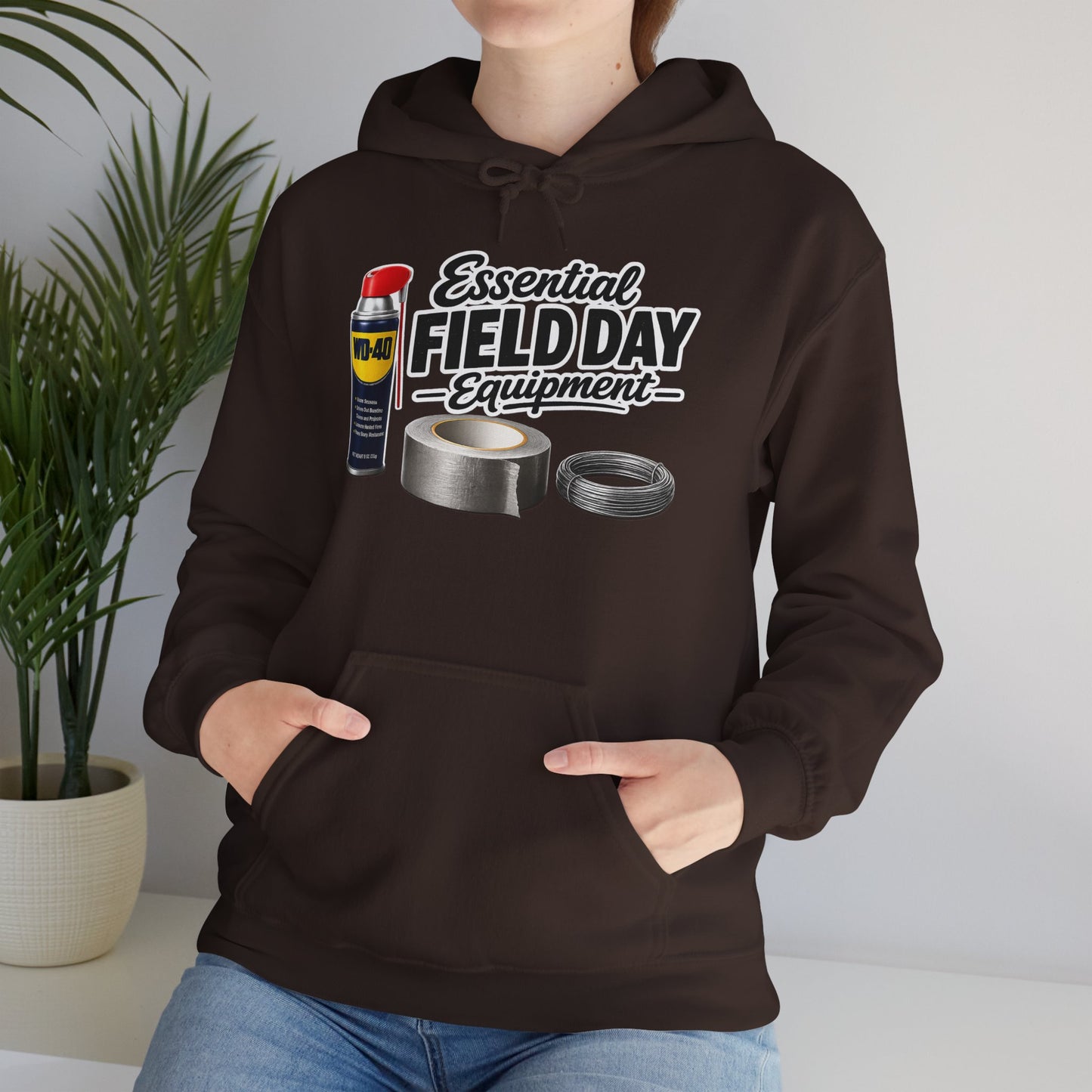 Essential Field Day Equipment Hoodie — Funny Field Day Sweatshirt