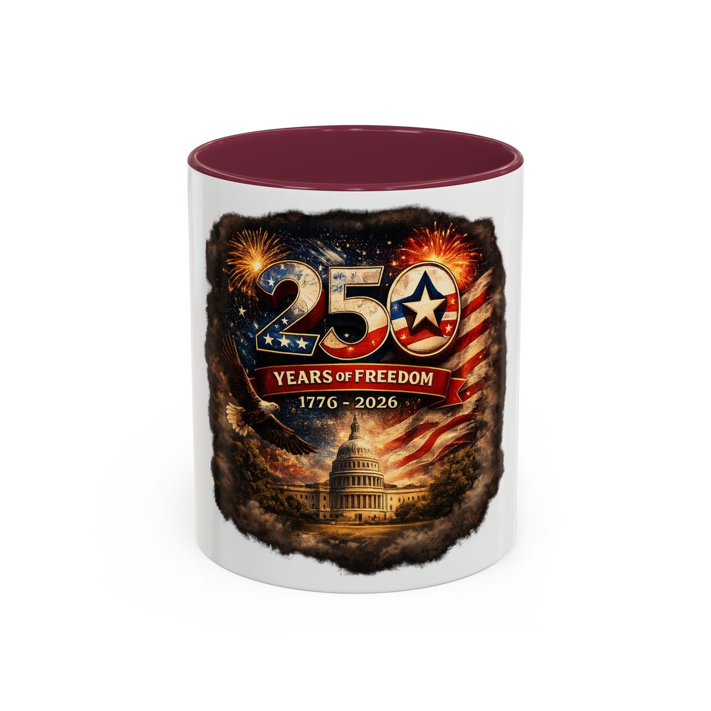 250 Years of Freedom 1776–2026 (11oz/15oz) Mug