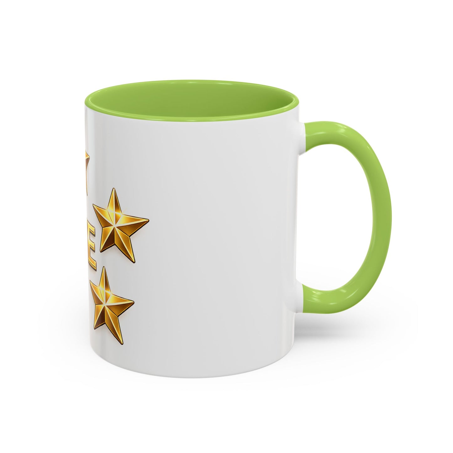 CVE Gold Star Coffee Mug — 11/15oz Accent Ceramic Mug