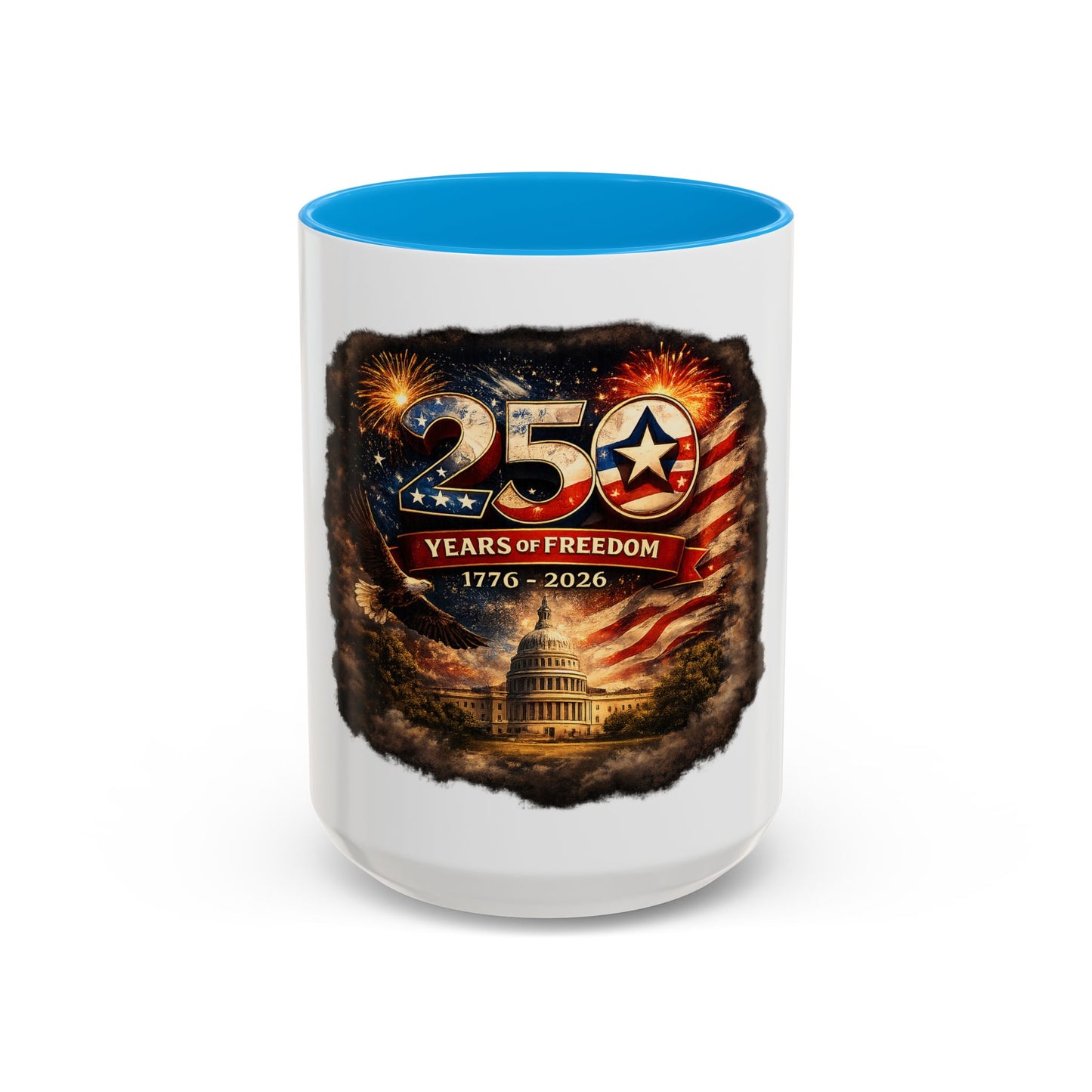 250 Years of Freedom 1776–2026 (11oz/15oz) Mug