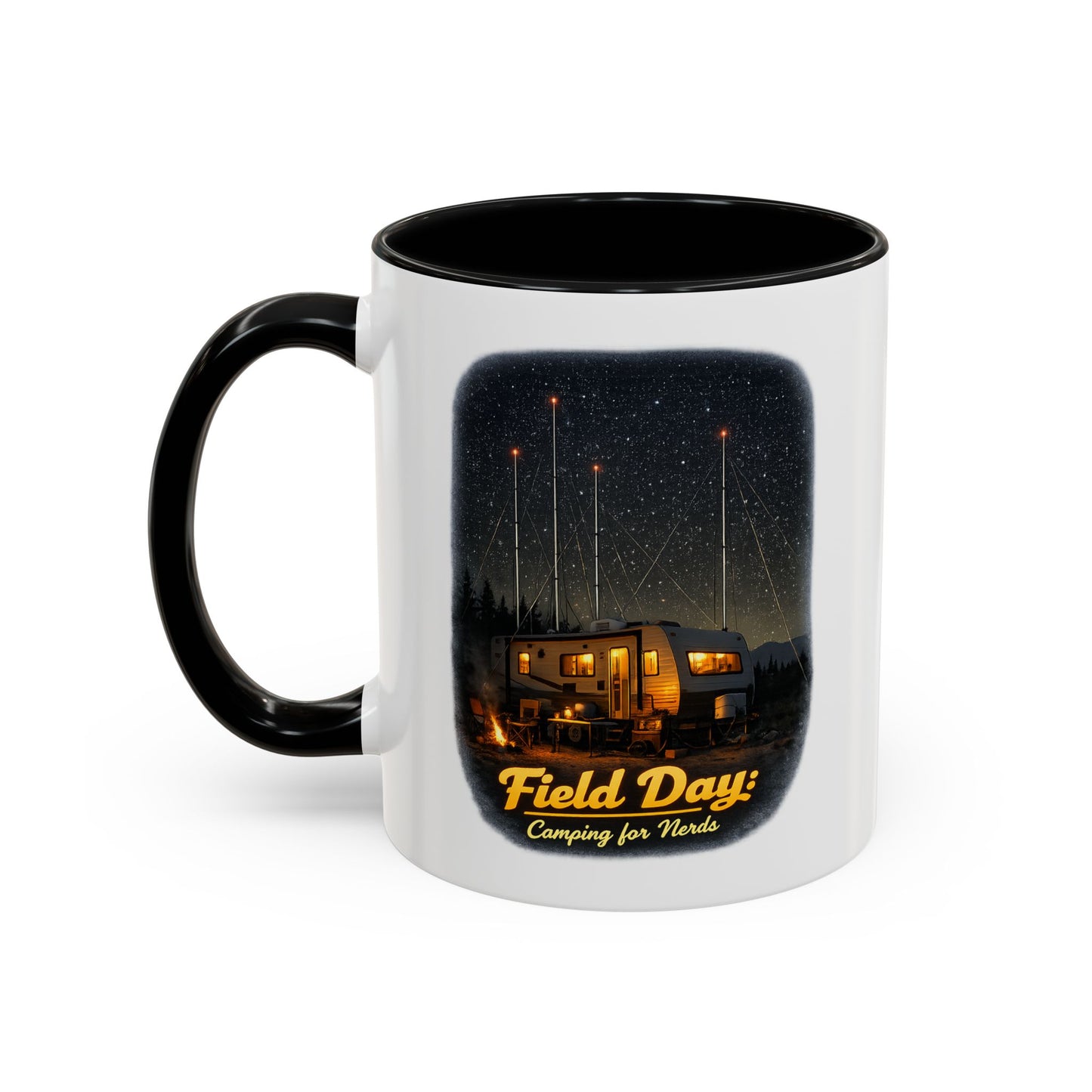 'Field Day: Camping for Nerds'  Mug (11/15oz)