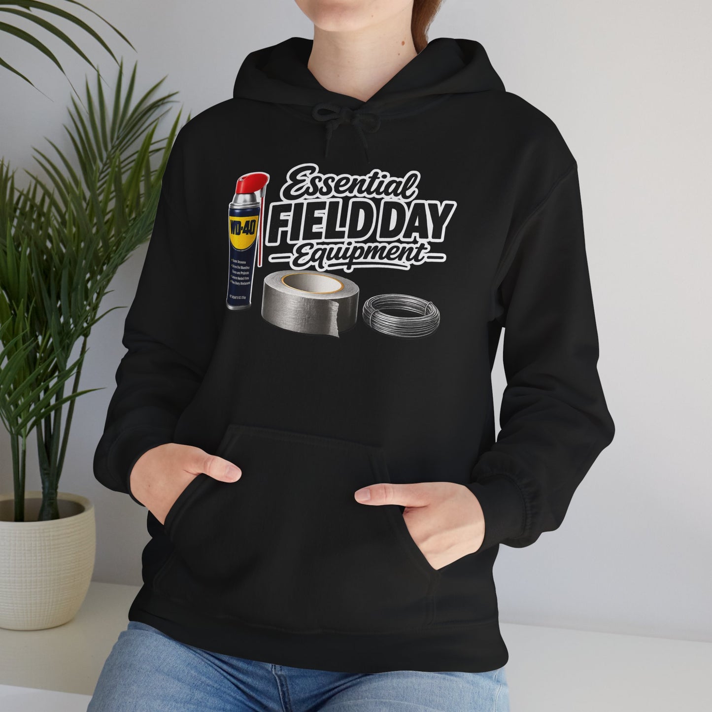 Essential Field Day Equipment Hoodie — Funny Field Day Sweatshirt