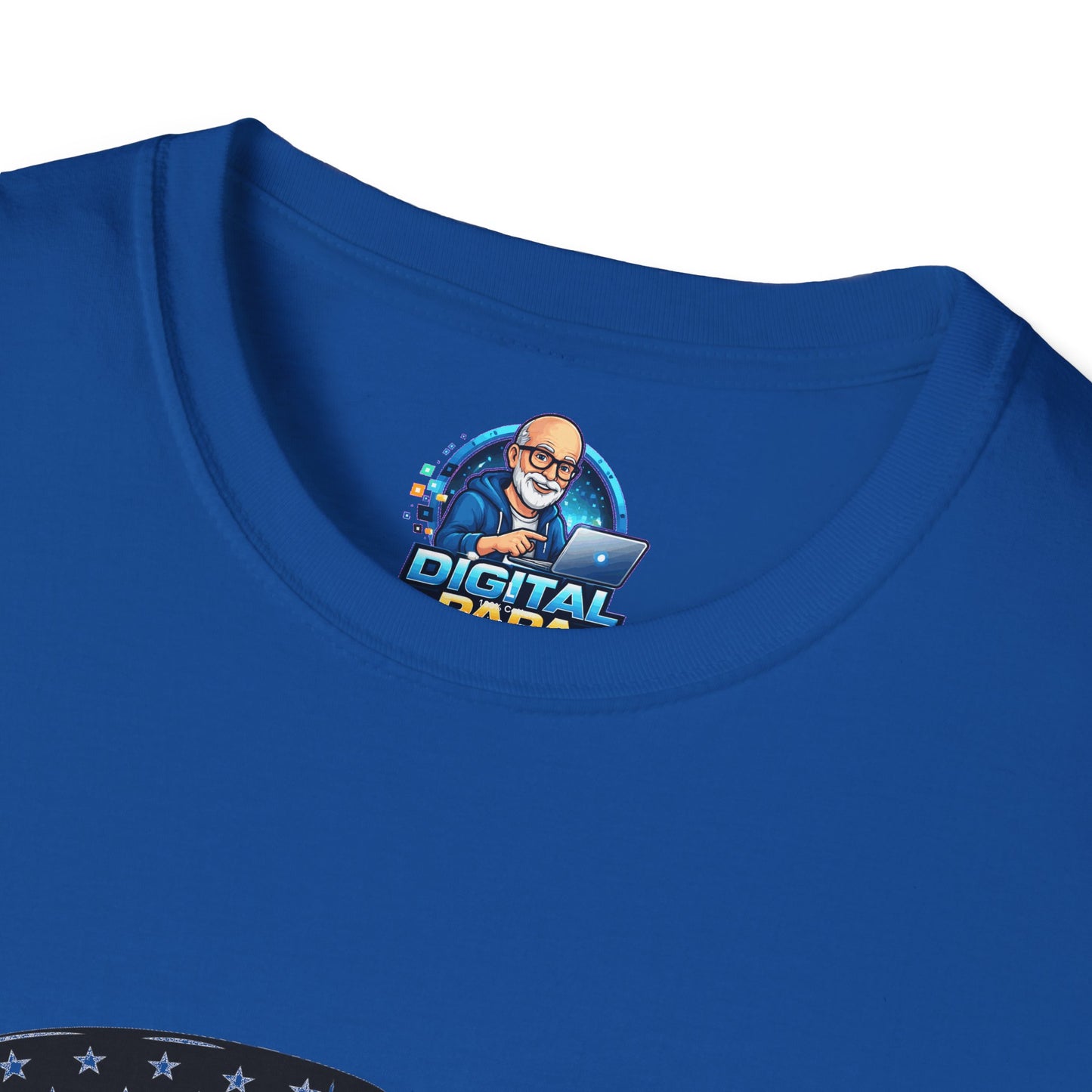 Patriotic Skull Helmet T-Shirt — American Flag Military Skull Graphic Tee