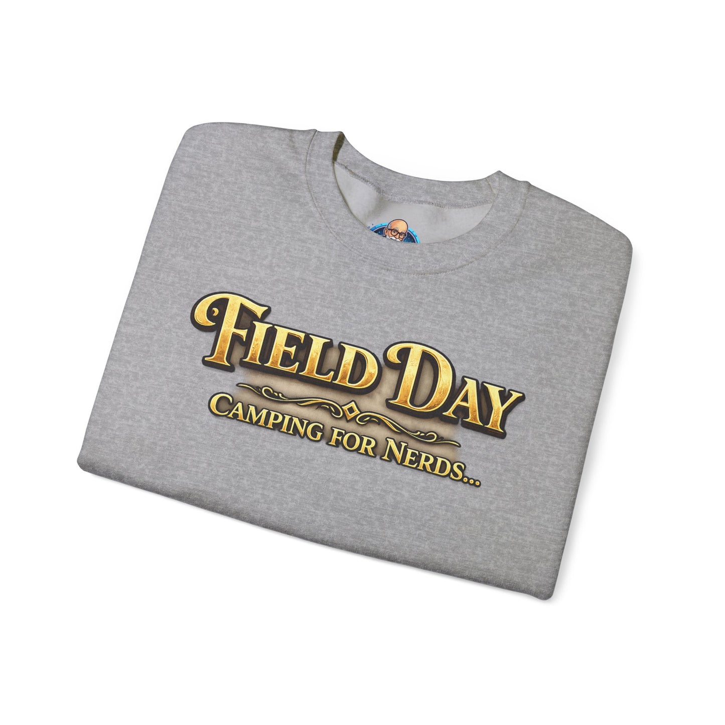 "Field Day: Camping for Nerds" Vintage Logo