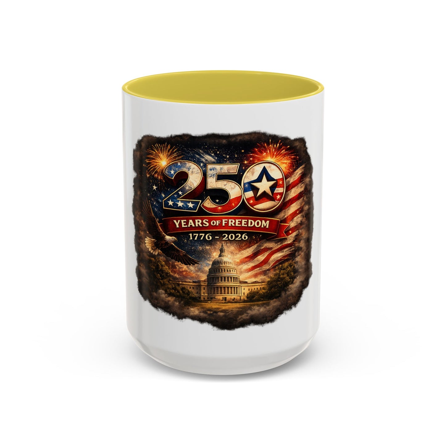 250 Years of Freedom 1776–2026 (11oz/15oz) Mug