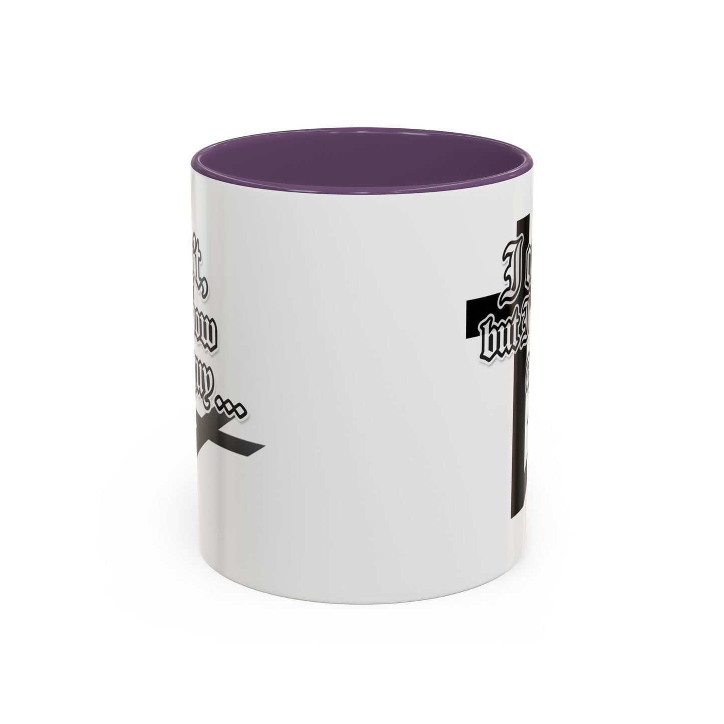 I Can't But I Know A Guy - Accent Coffee Mug (Funny Mechanic/Handyman Gift)