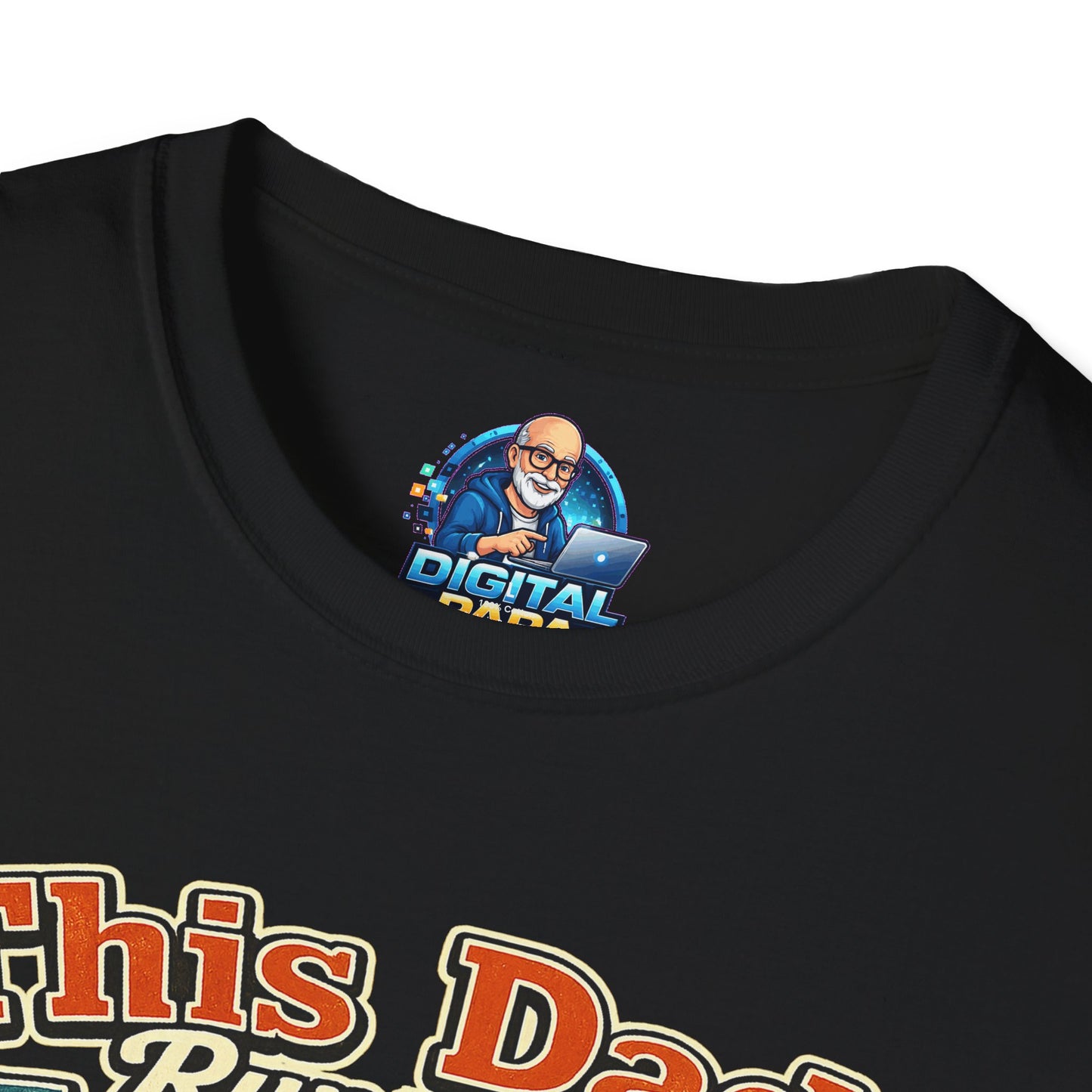This Dad Runs on RF & Coffee T-Shirt