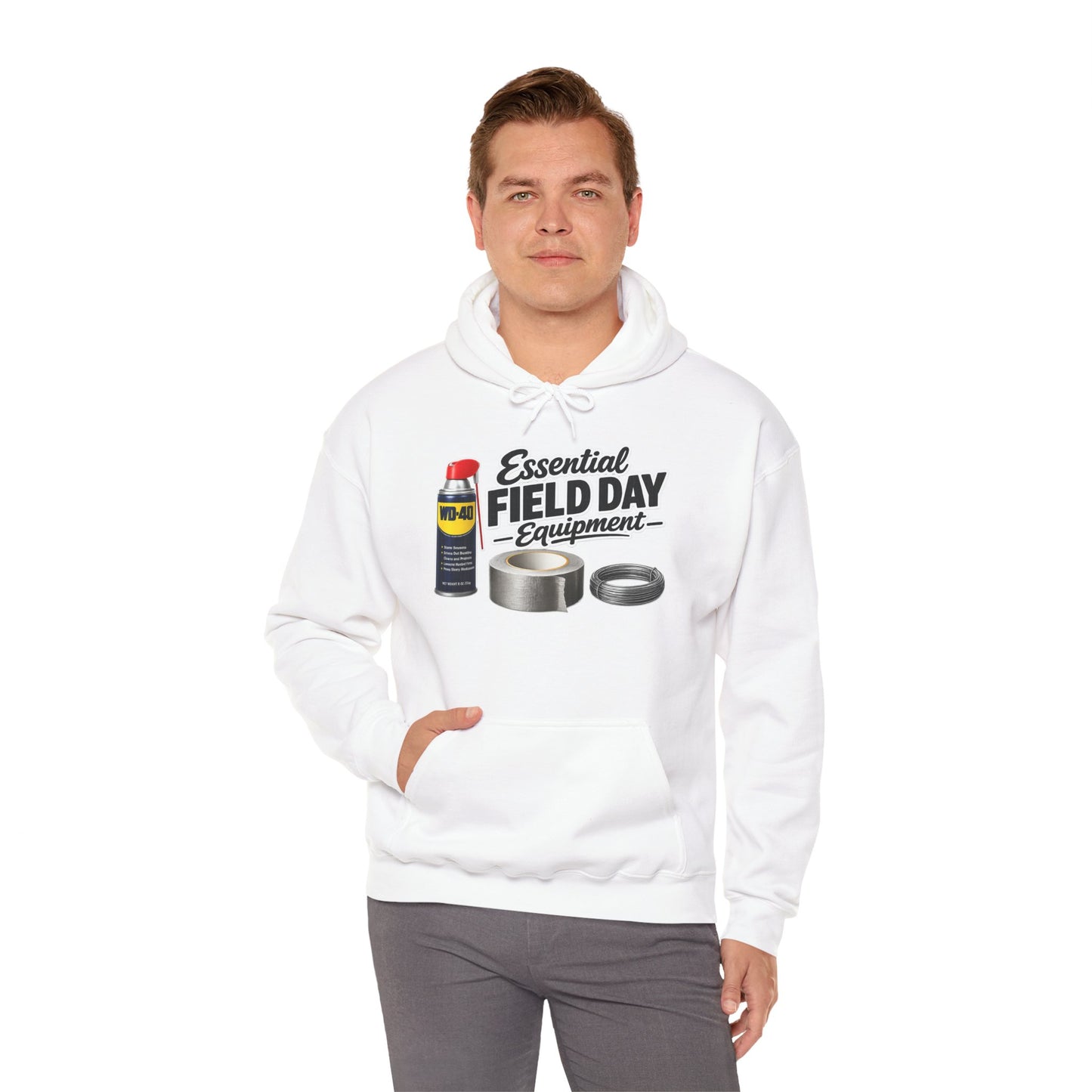Essential Field Day Equipment Hoodie — Funny Field Day Sweatshirt
