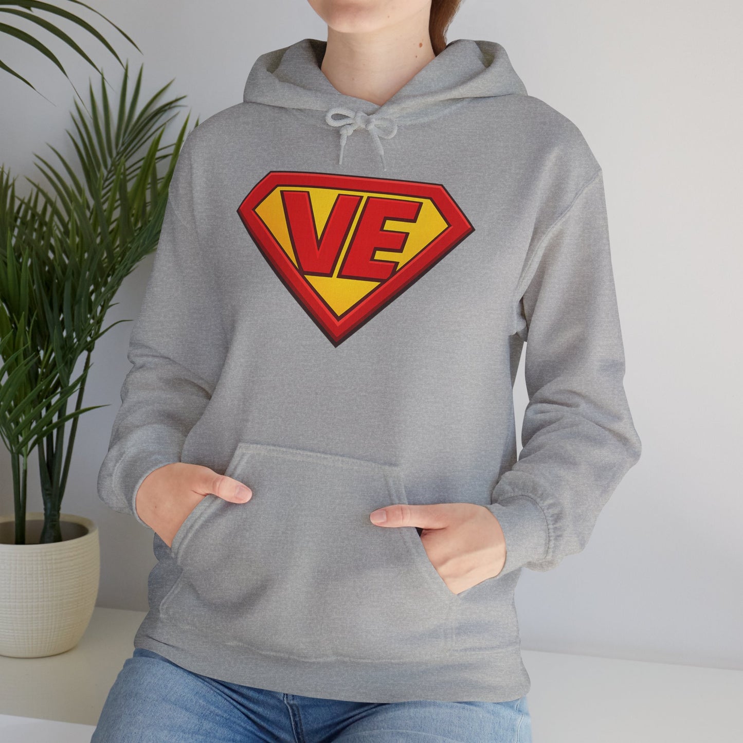 Volunteer Examiner Superhero Logo Hoodie