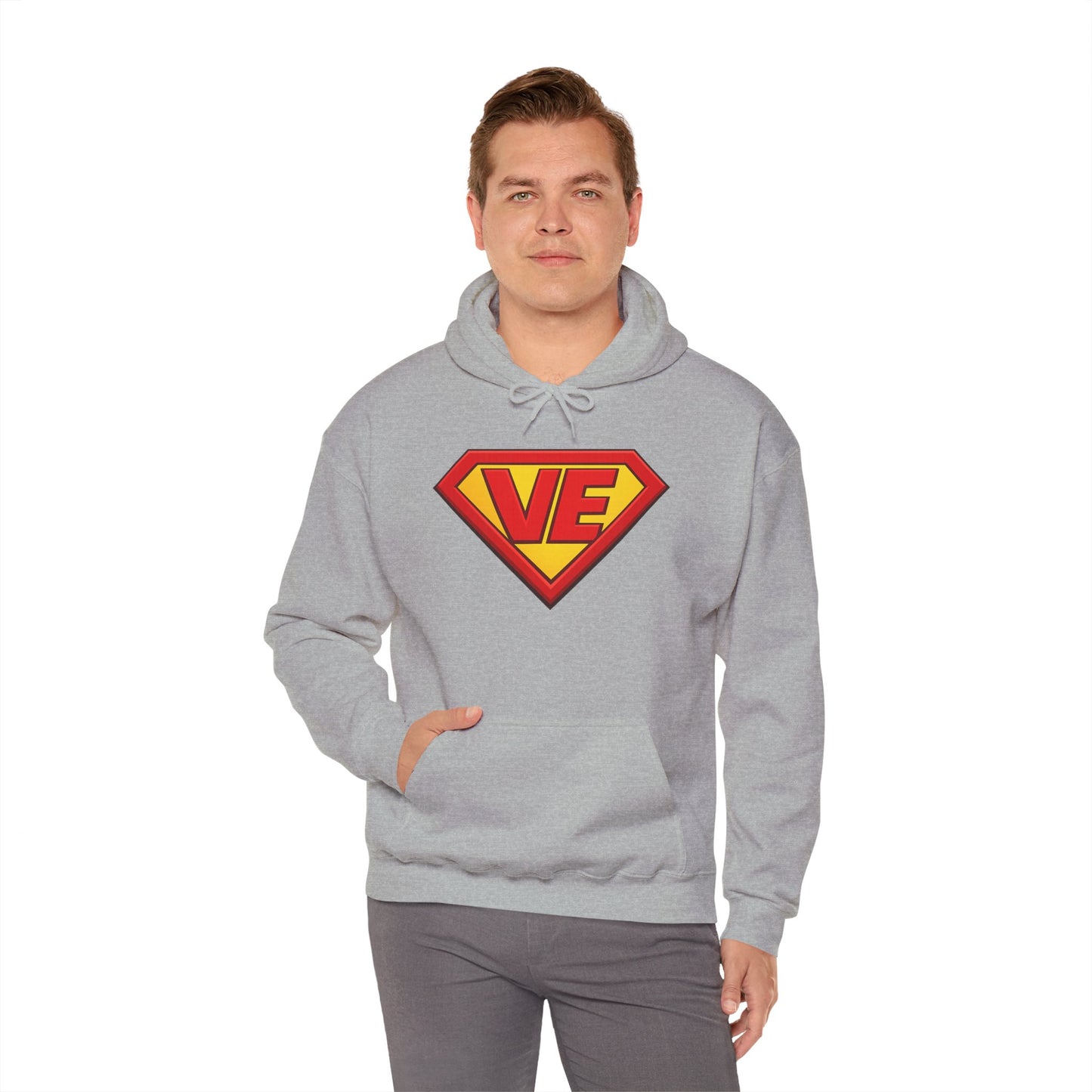 Volunteer Examiner Superhero Logo Hoodie