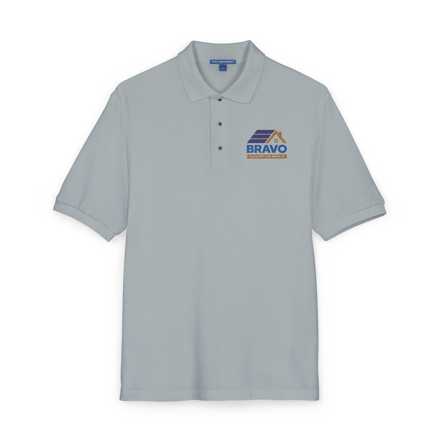Bravo Construction Embroidered Polo Shirt