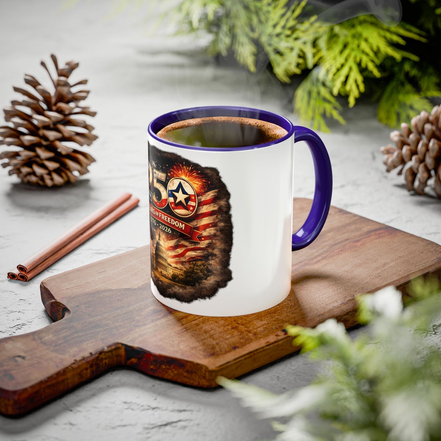 250 Years of Freedom 1776–2026 (11oz/15oz) Mug
