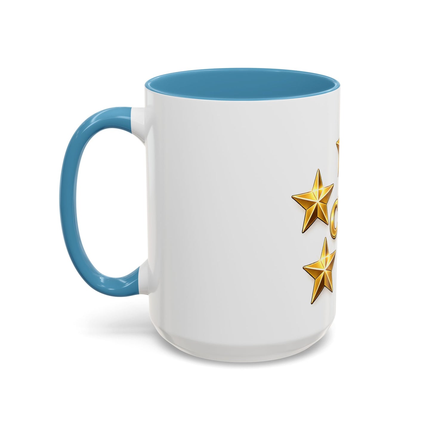 CVE Gold Star Coffee Mug — 11/15oz Accent Ceramic Mug