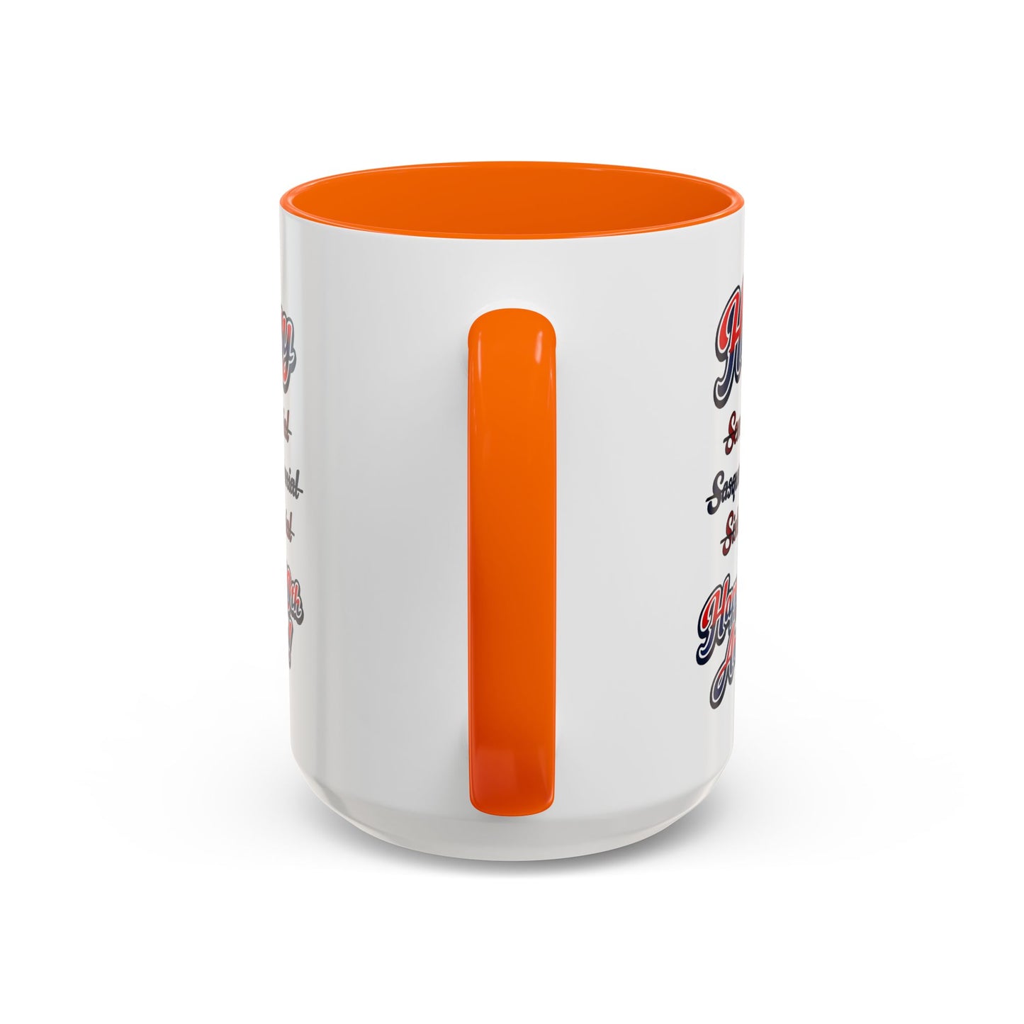 250th America Coffee Mug – "Happy 250th America!" Patriotic Accent Mug