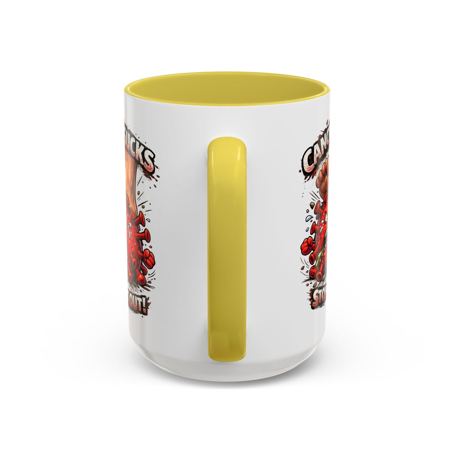 Cancer Sucks Mug — Stomp It Out 11/15oz
