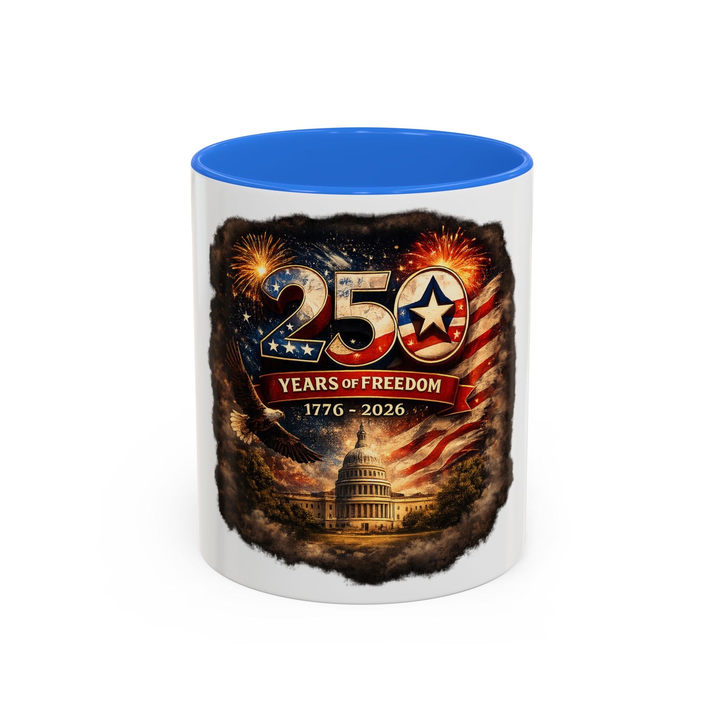 250 Years of Freedom 1776–2026 (11oz/15oz) Mug