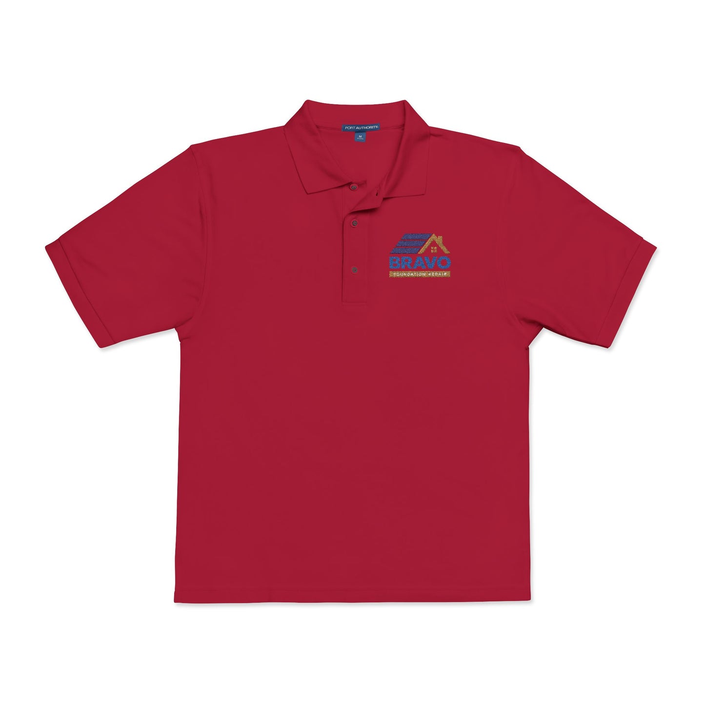 Bravo Construction Embroidered Polo Shirt