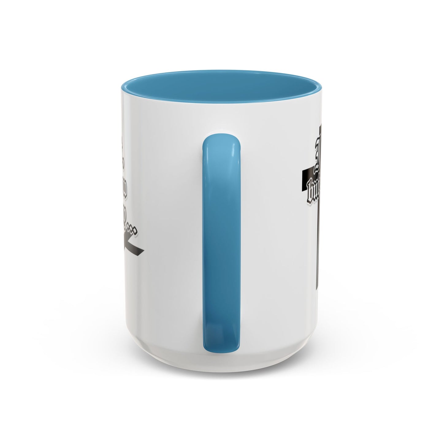 I Can't But I Know A Guy - Accent Coffee Mug (Funny Mechanic/Handyman Gift)